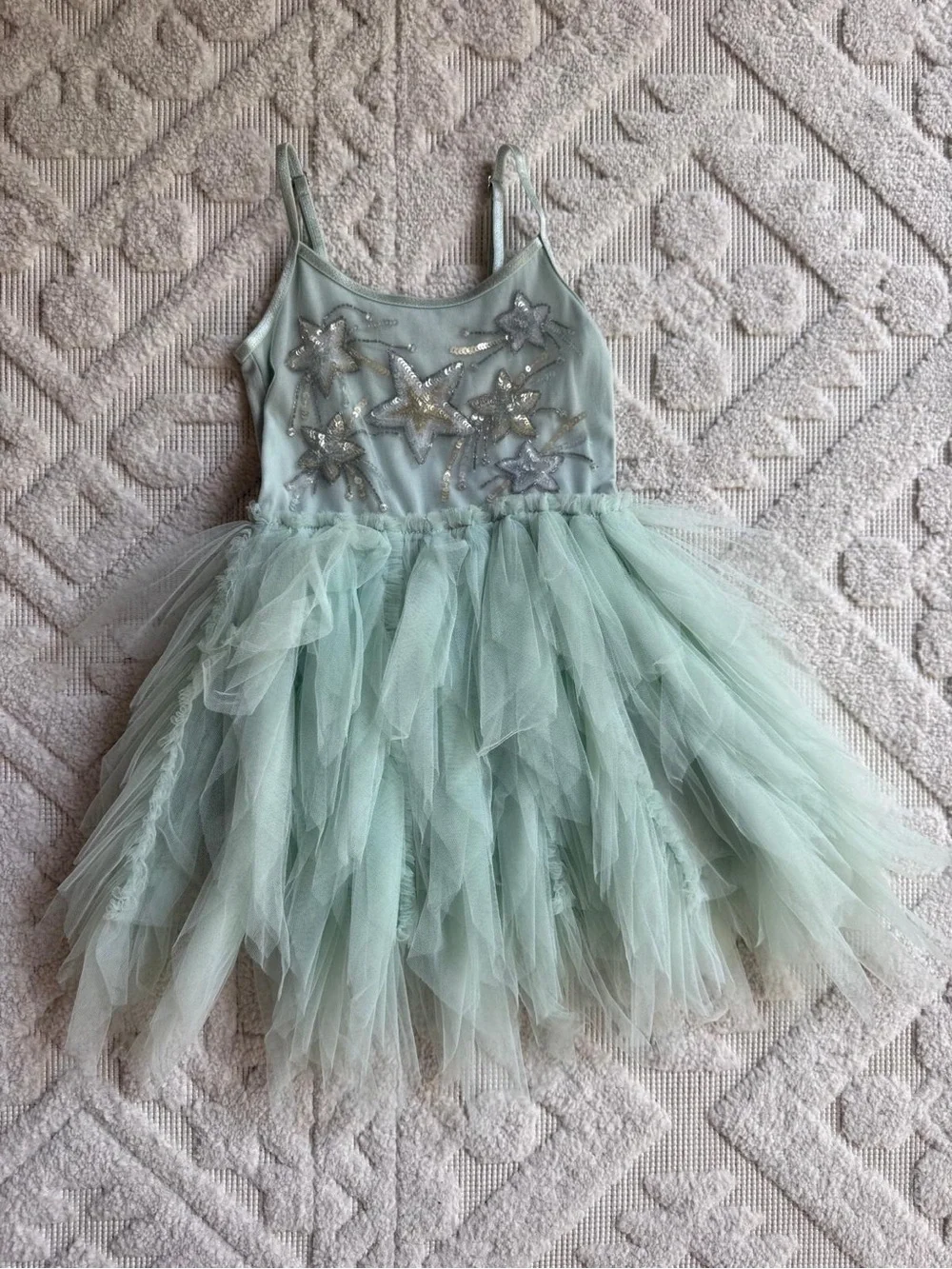 mint green tutu dress Du Monde Star AppliquÃ© Tulle A buyer is responsible